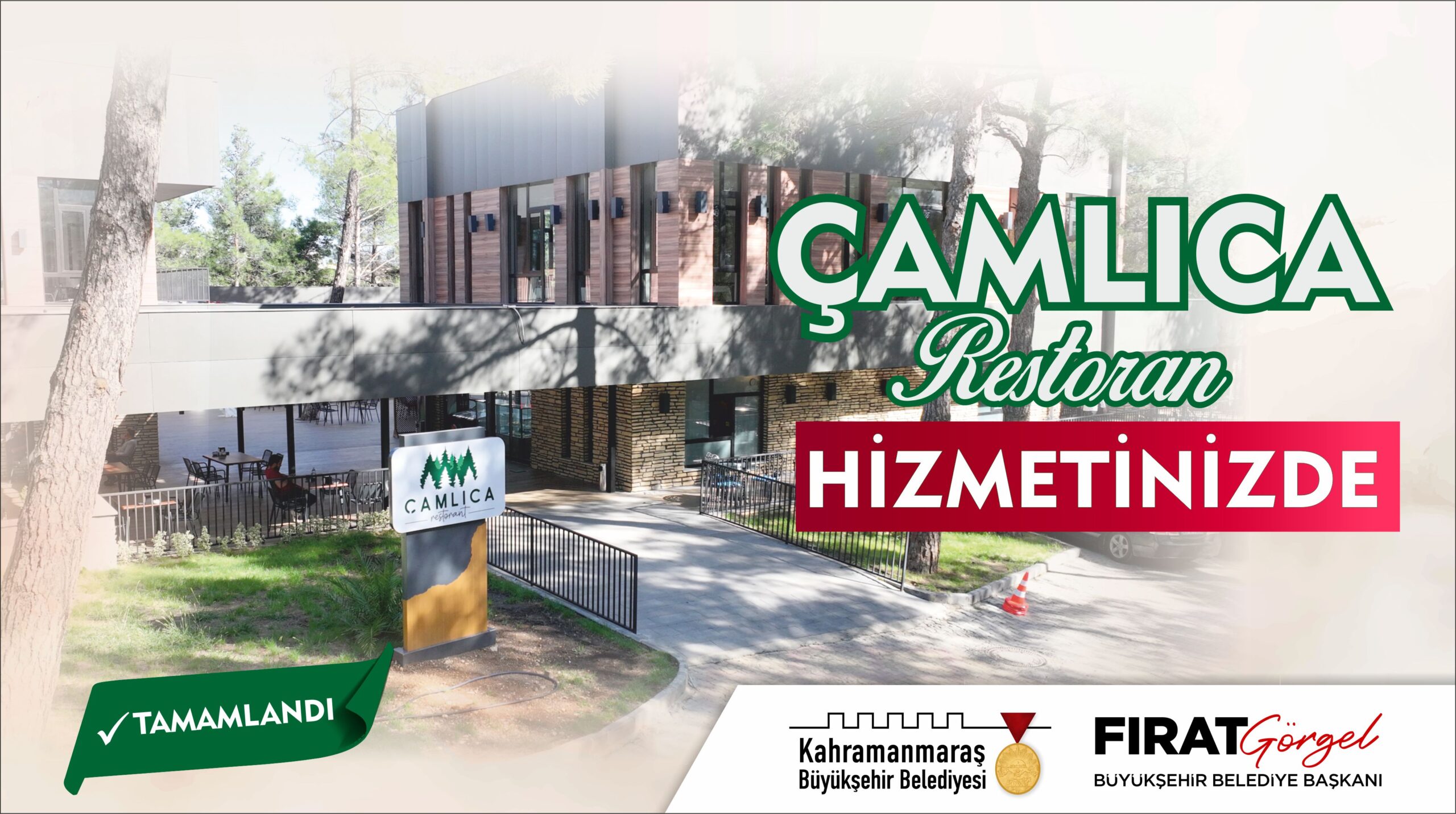Çamlıca Restoran Açıldı