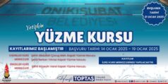 Onikişubat Belediyesi bu kez yetişkinler için yüzme kursu başlattı